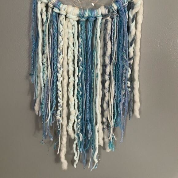 Boho Dreamcatcher Handmade Wall Decor Accent Piece crochet - Picture 7 of 13